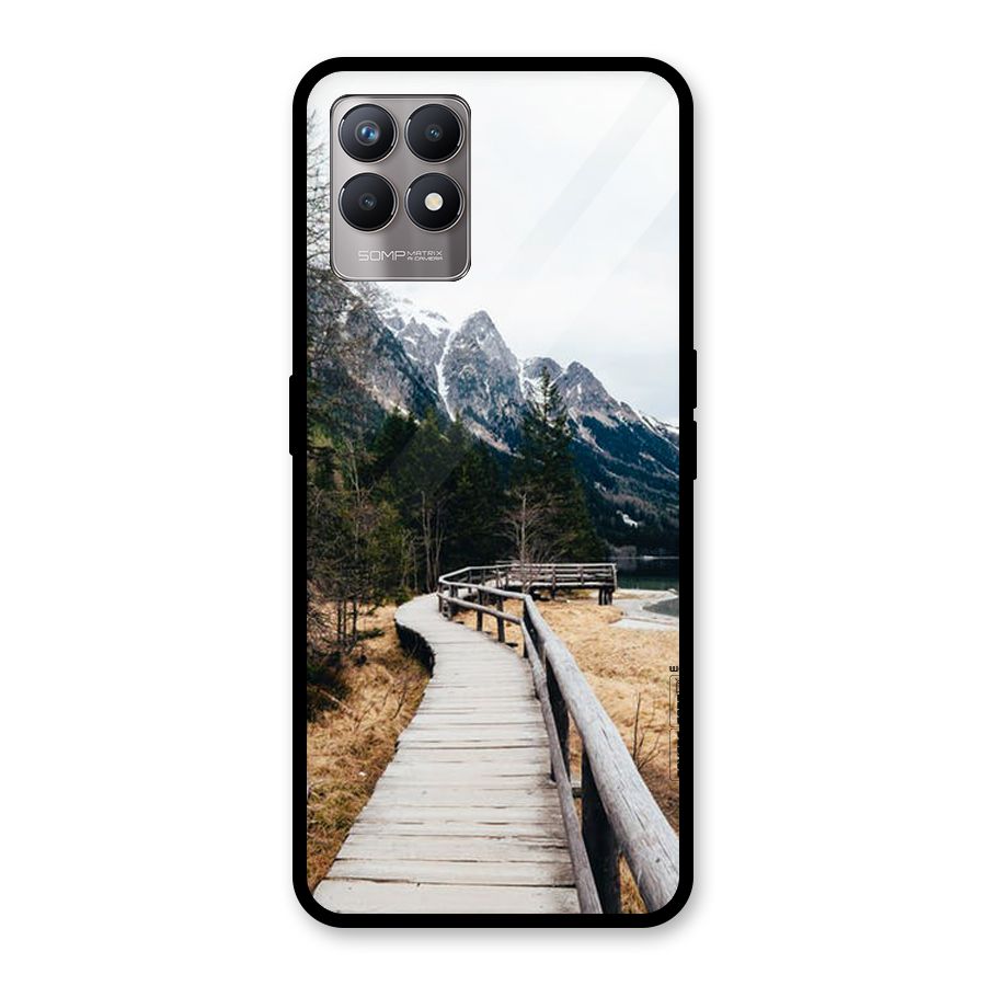 Just Wander Glass Back Case for Realme Narzo 50