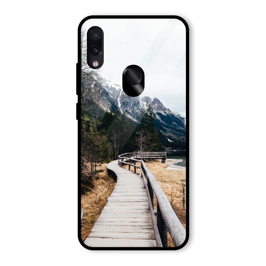 Just Wander Glass Back Case for Redmi Note 7 Pro