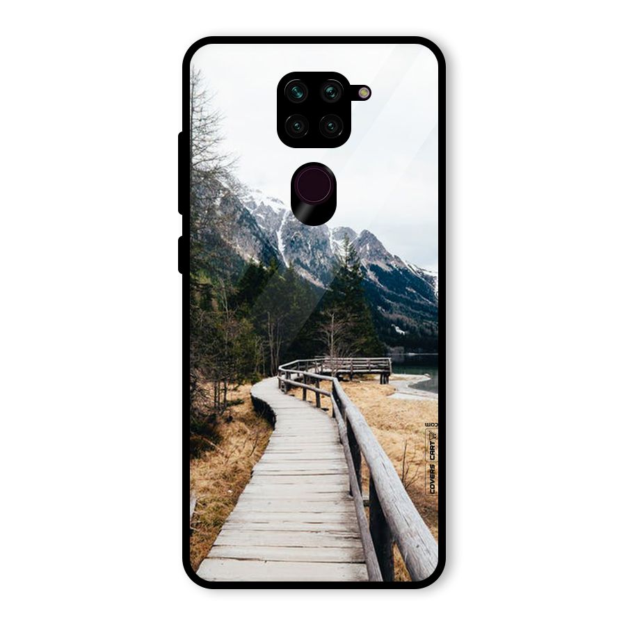 Just Wander Glass Back Case for Redmi Note 9