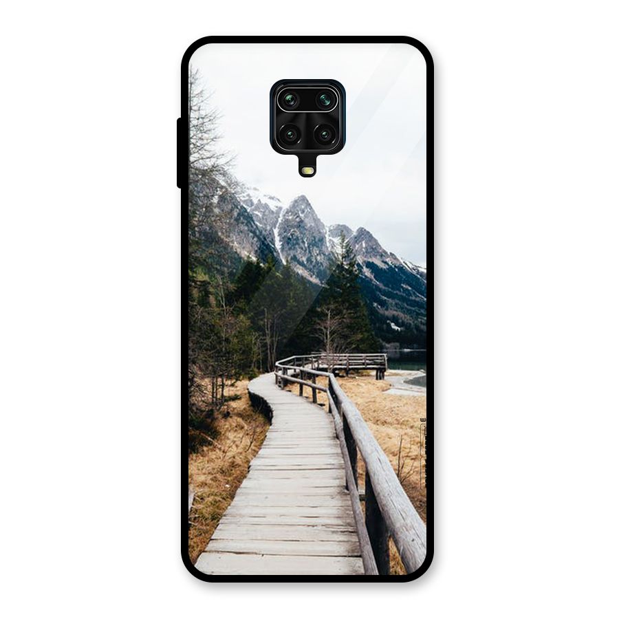 Just Wander Glass Back Case for Redmi Note 9 Pro Max