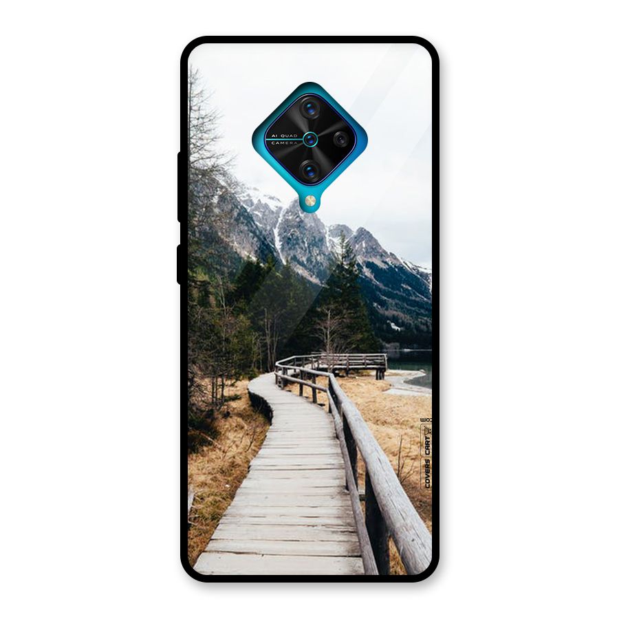 Just Wander Glass Back Case for Vivo S1 Pro