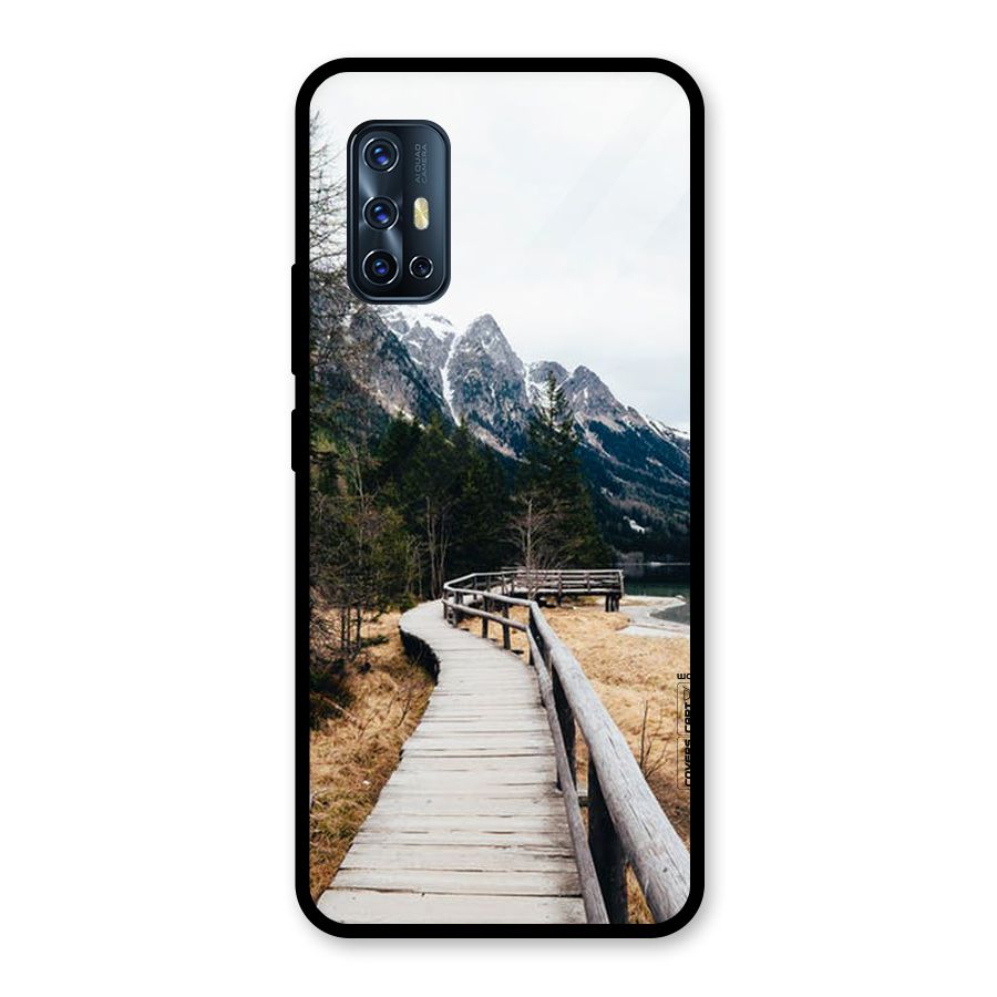 Just Wander Glass Back Case for Vivo V17