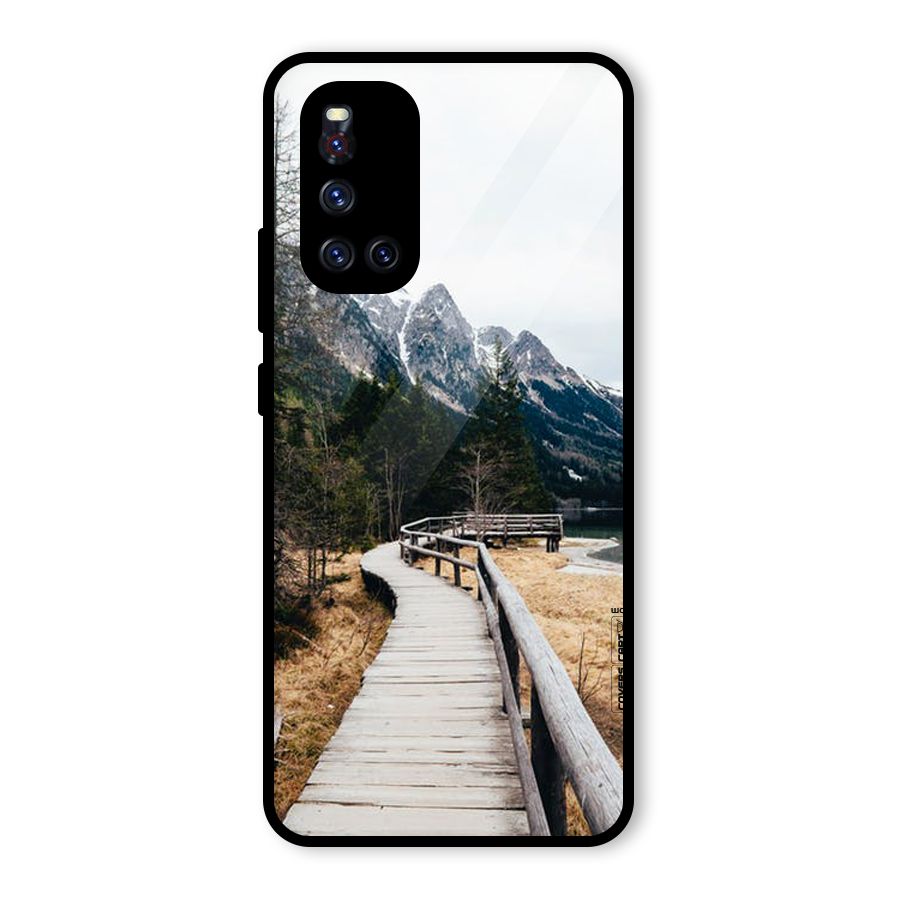 Just Wander Glass Back Case for Vivo V19