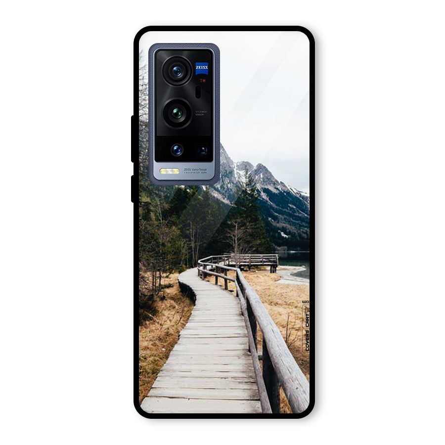Just Wander Glass Back Case for Vivo X60 Pro Plus