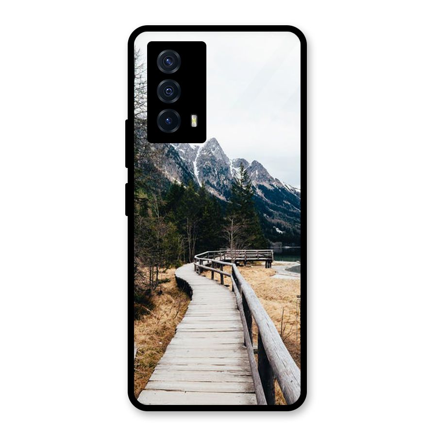 Just Wander Glass Back Case for Vivo iQOO Z5