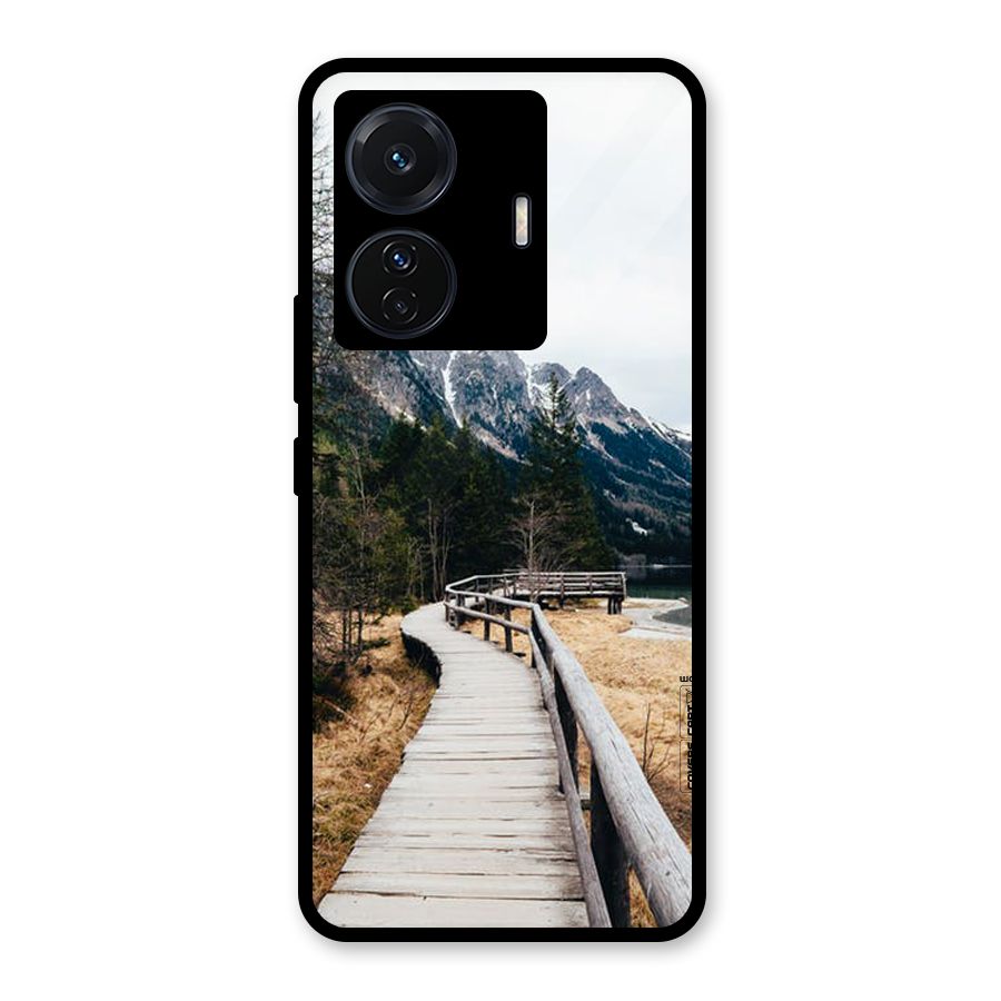 Just Wander Glass Back Case for Vivo iQOO Z6 Pro