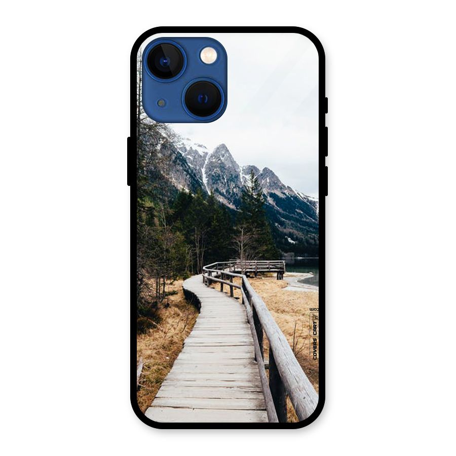 Just Wander Glass Back Case for iPhone 13 Mini