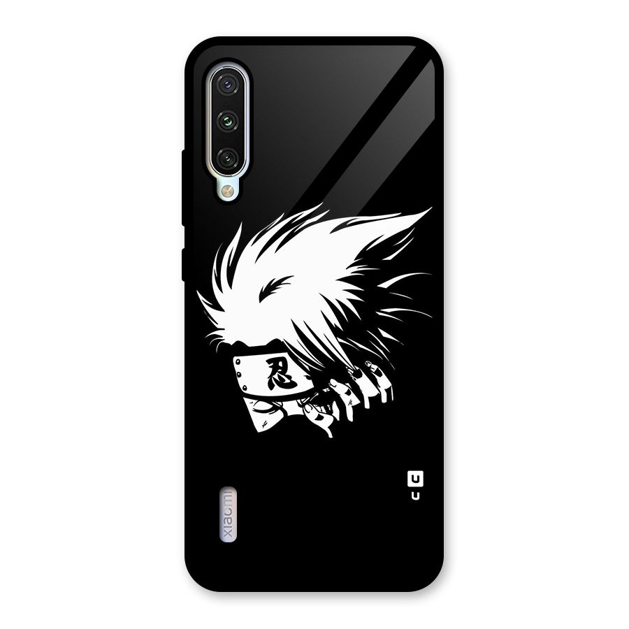 Kakashi Hatake Black Glass Back Case for Mi A3