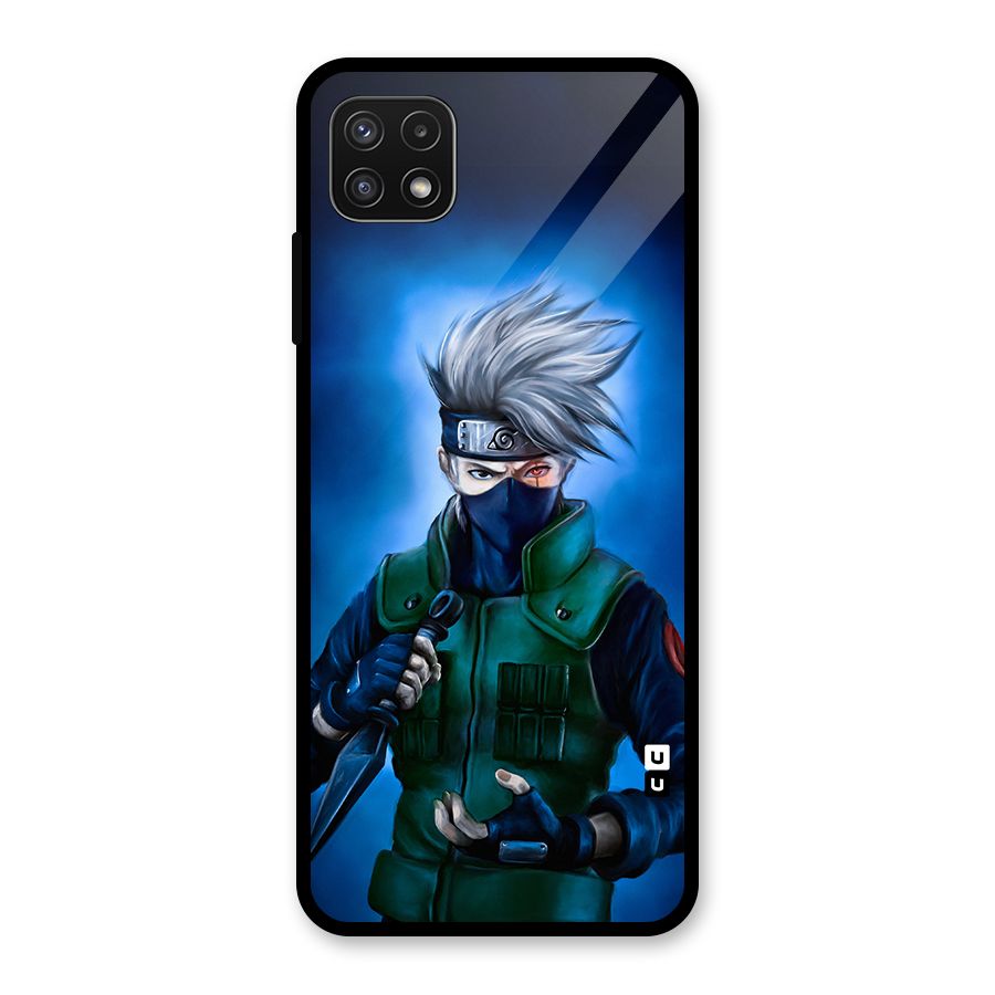 Kakashi Hatake Glass Back Case for Galaxy A22 5G