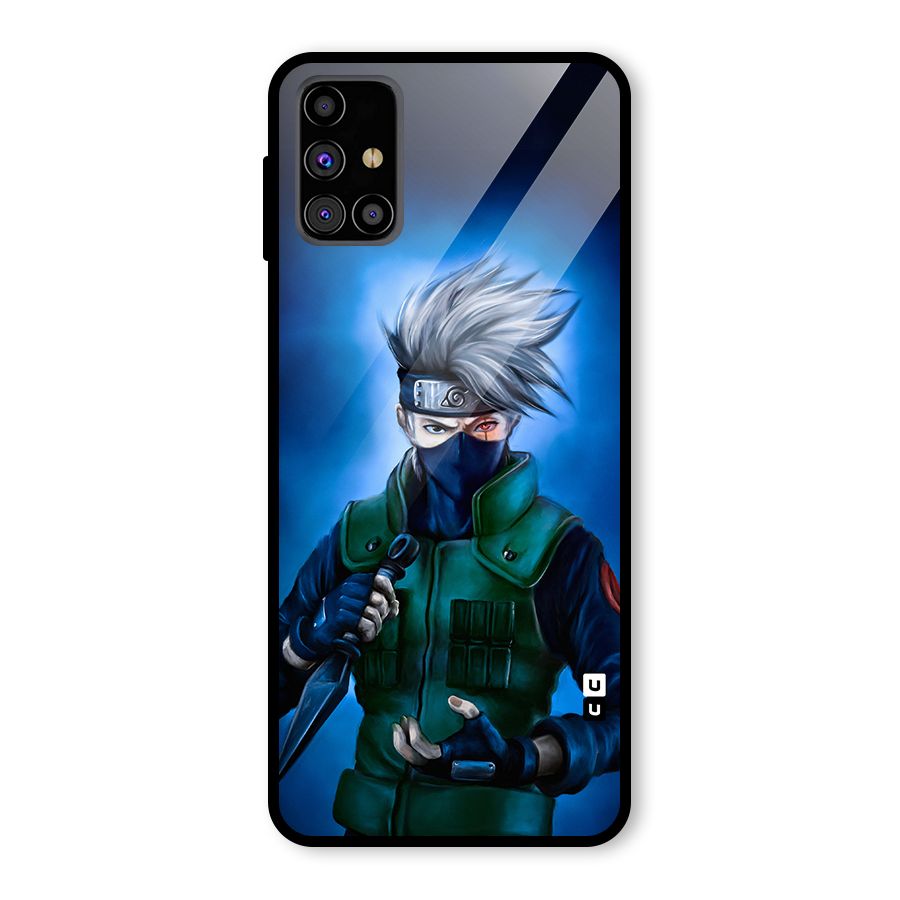 Kakashi Hatake Glass Back Case for Galaxy M31s