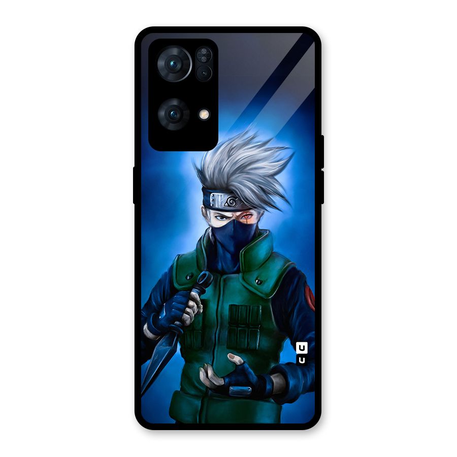 Kakashi Hatake Glass Back Case for Oppo Reno7 Pro 5G
