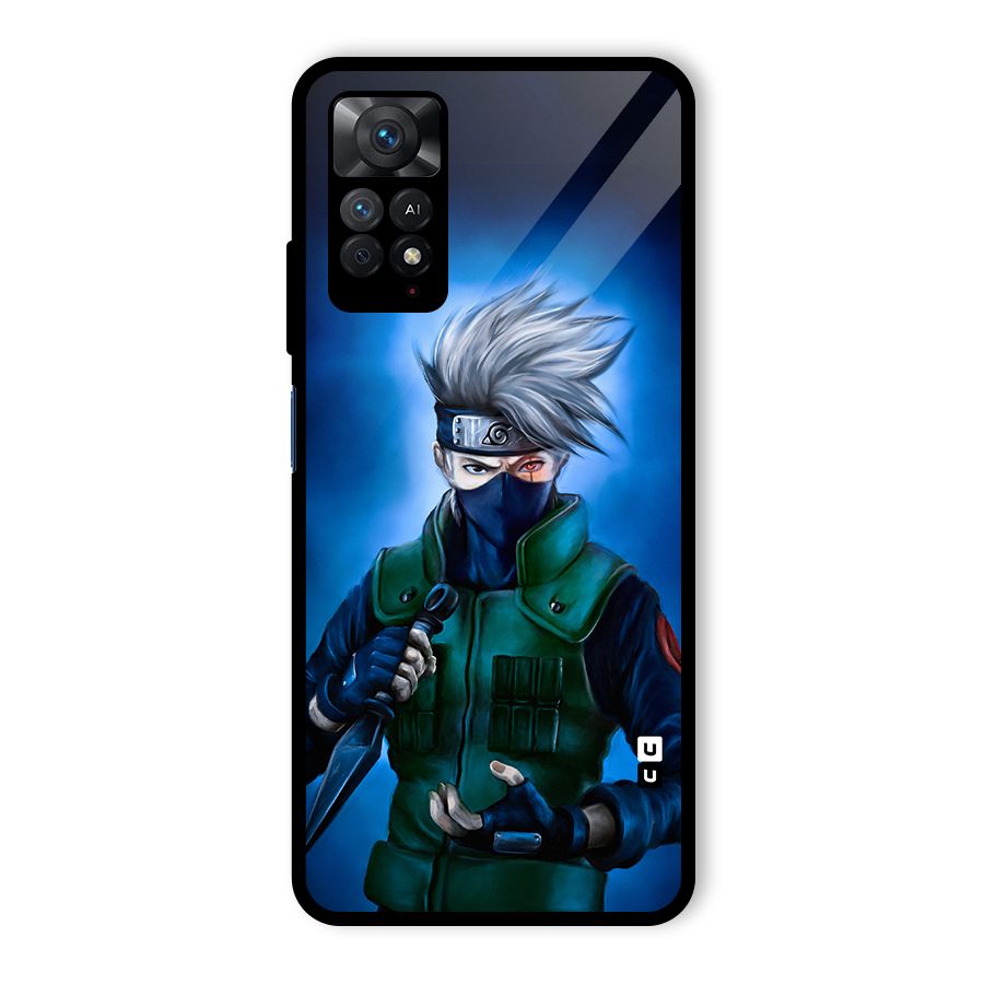 Kakashi Hatake Glass Back Case for Redmi Note 11 Pro