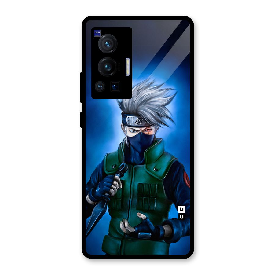 Kakashi Hatake Glass Back Case for Vivo X70 Pro