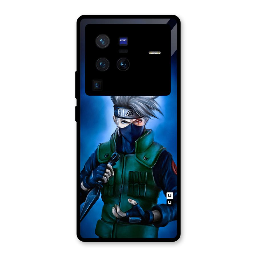 Kakashi Hatake Glass Back Case for Vivo X80 Pro