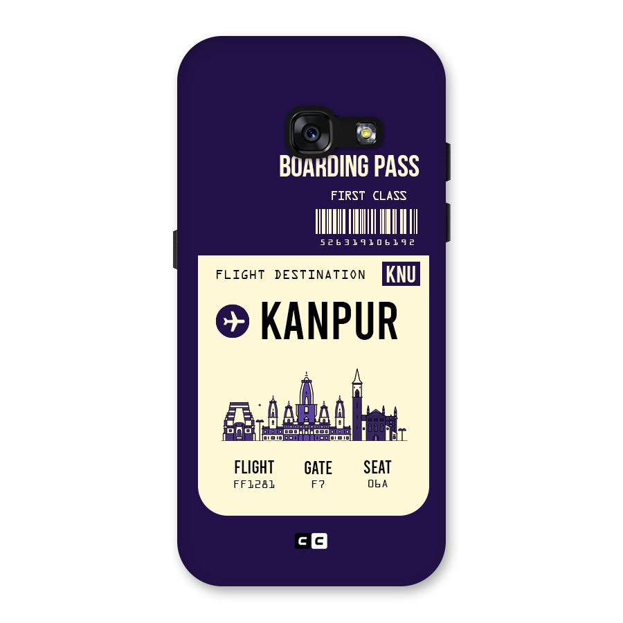 Kanpur Boarding Pass Back Case for Galaxy A3 (2017)