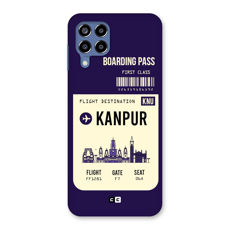 Kanpur Boarding Pass Back Case for Galaxy M53 5G