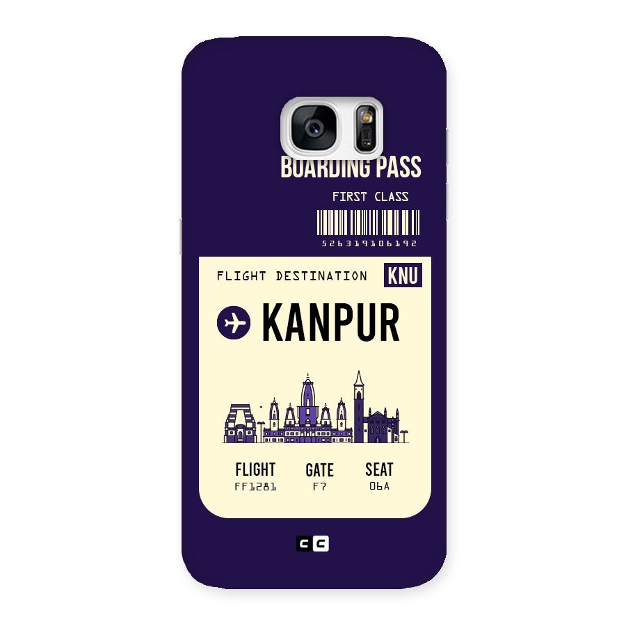Kanpur Boarding Pass Back Case for Galaxy S7 Edge