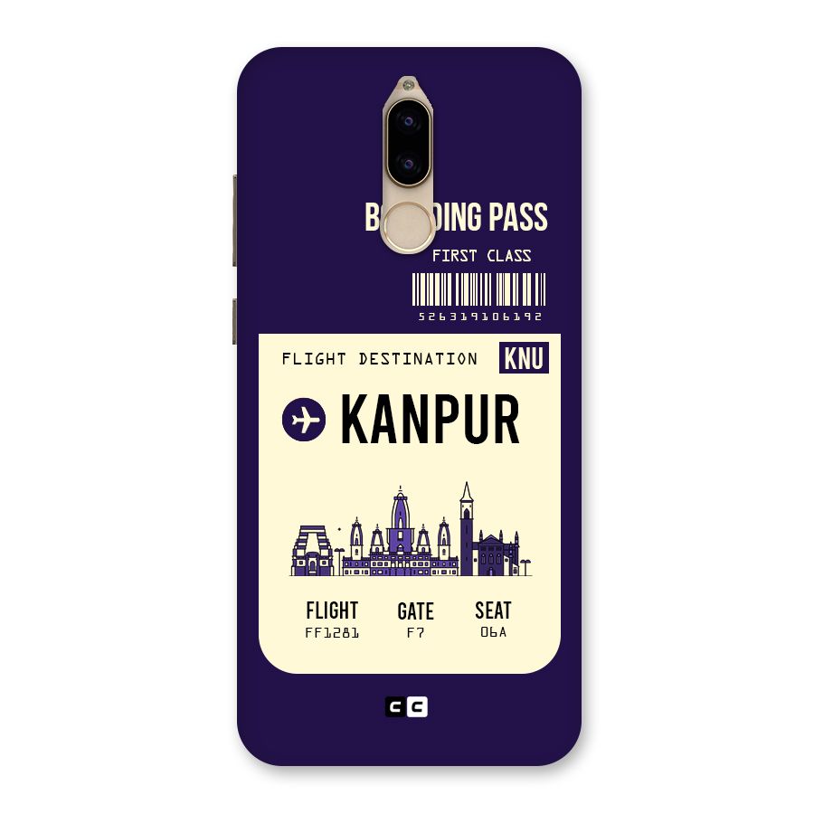 Kanpur Boarding Pass Back Case for Honor 9i