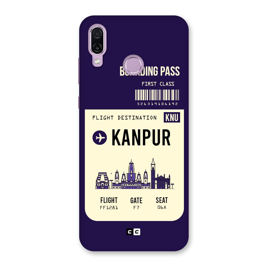 Kanpur Boarding Pass Back Case for Honor Play