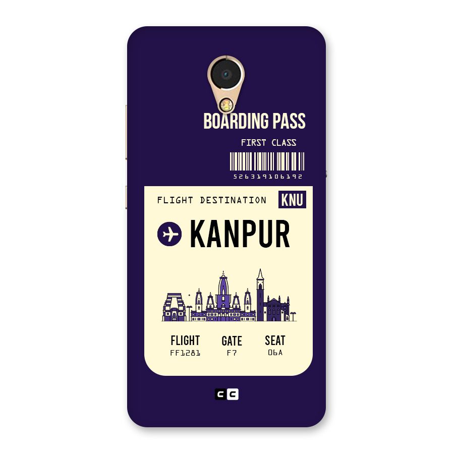 Kanpur Boarding Pass Back Case for Lenovo P2