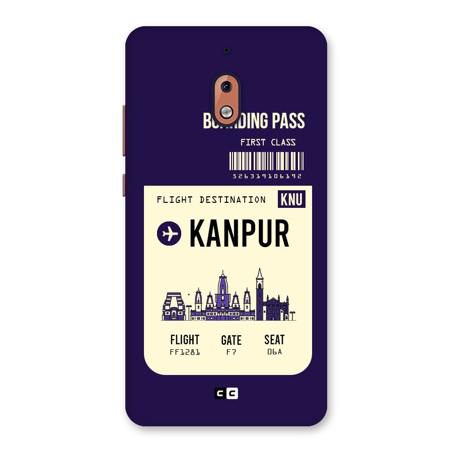 Kanpur Boarding Pass Back Case for Nokia 2.1