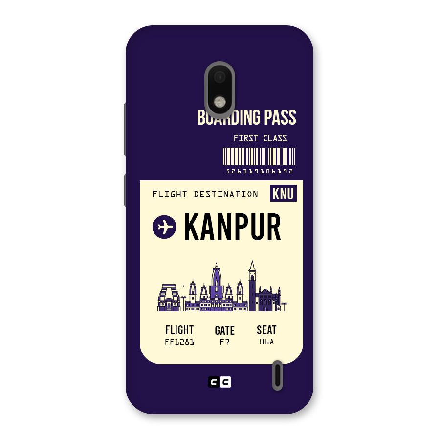 Kanpur Boarding Pass Back Case for Nokia 2.2