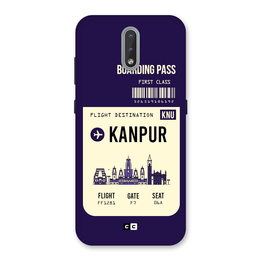 Kanpur Boarding Pass Back Case for Nokia 2.3