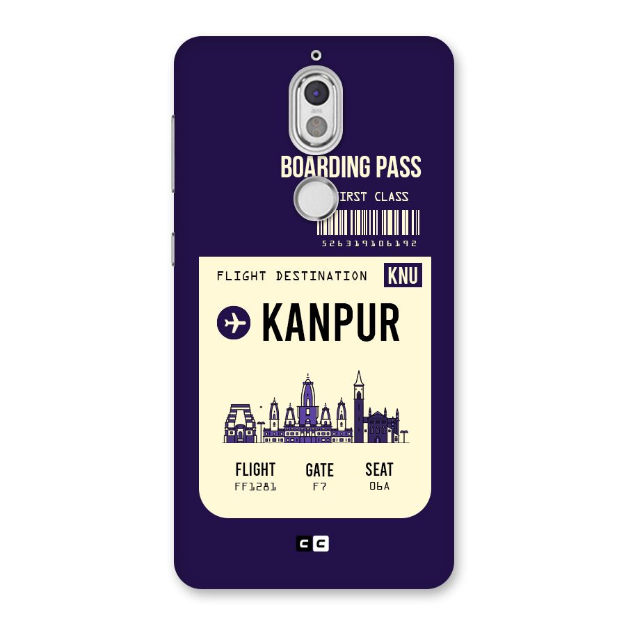 Kanpur Boarding Pass Back Case for Nokia 7