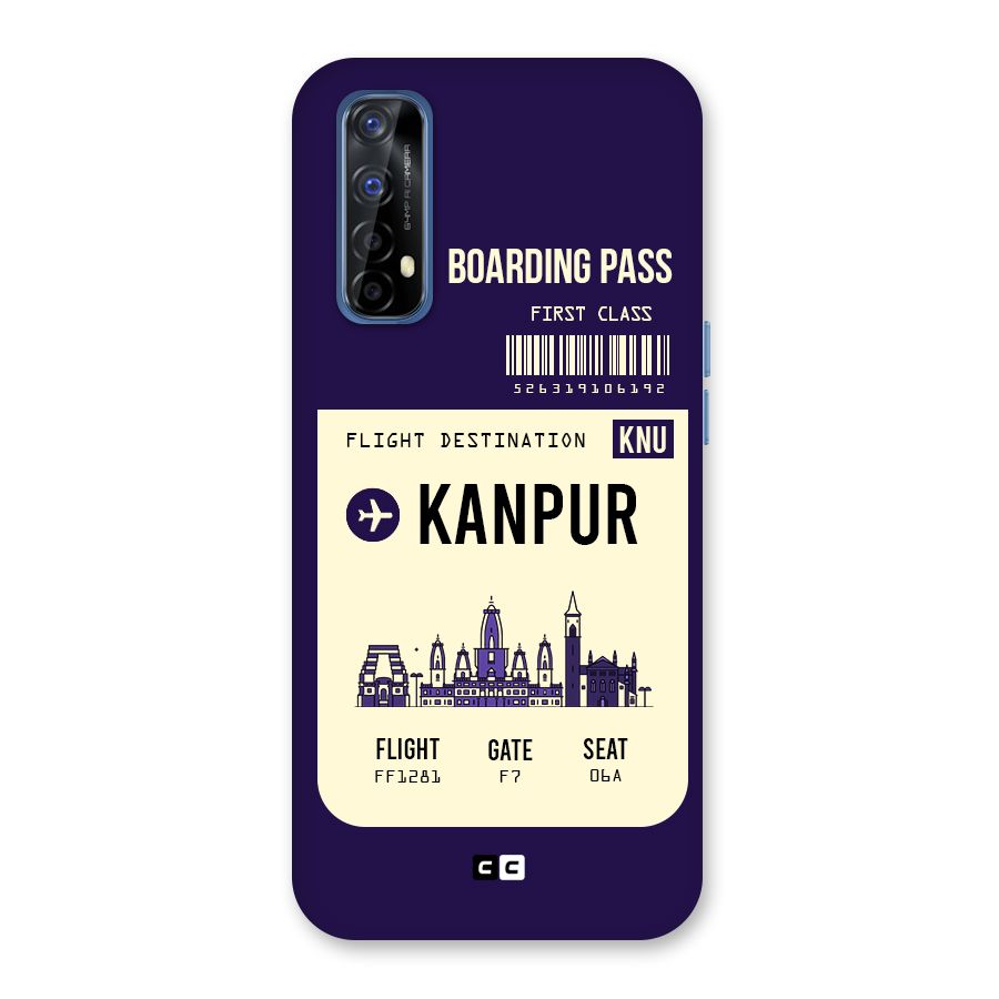 Kanpur Boarding Pass Back Case for Realme 7