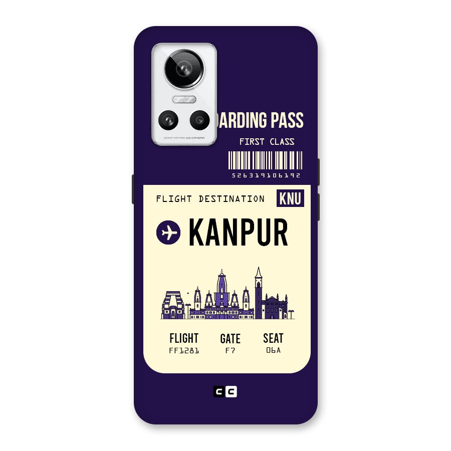 Kanpur Boarding Pass Back Case for Realme GT Neo 3