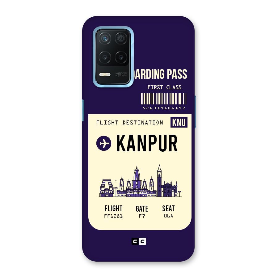 Kanpur Boarding Pass Back Case for Realme Narzo 30 5G