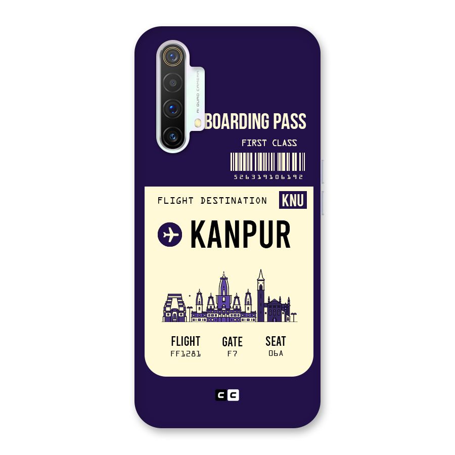 Kanpur Boarding Pass Back Case for Realme X3 SuperZoom