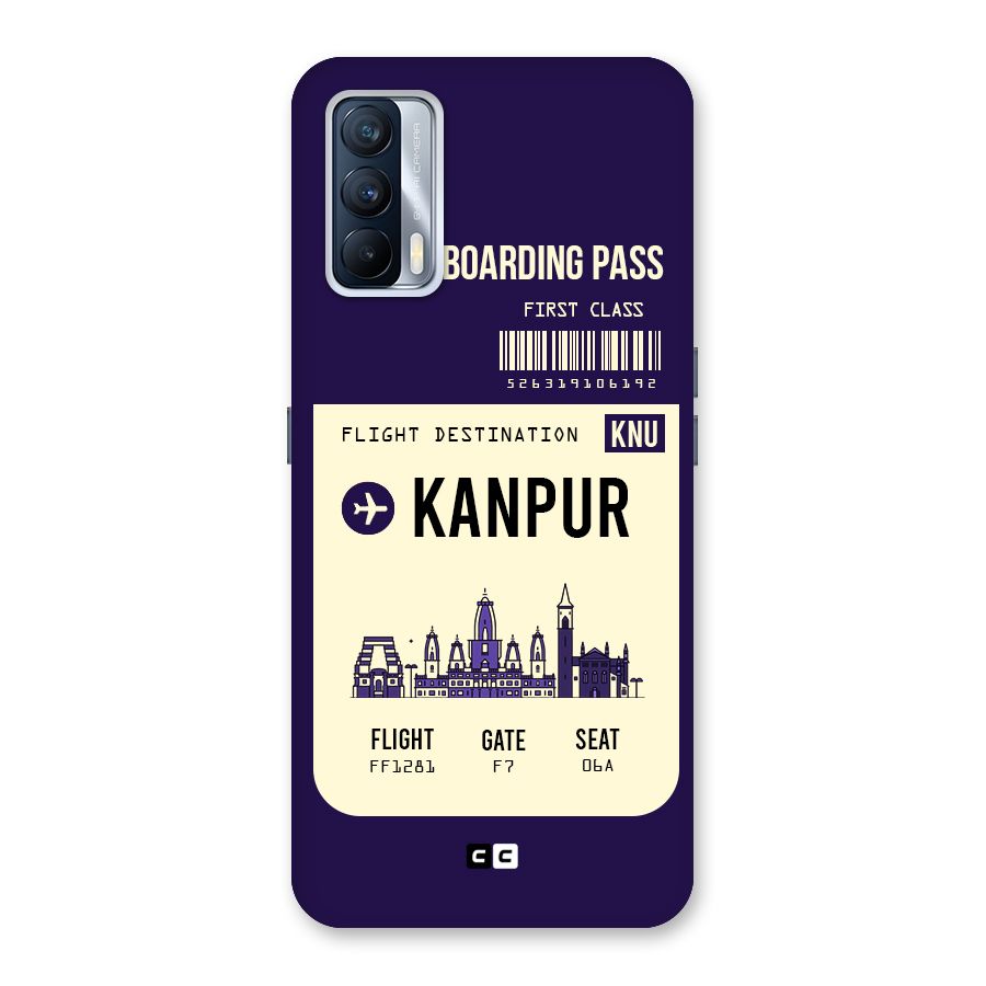 Kanpur Boarding Pass Back Case for Realme X7