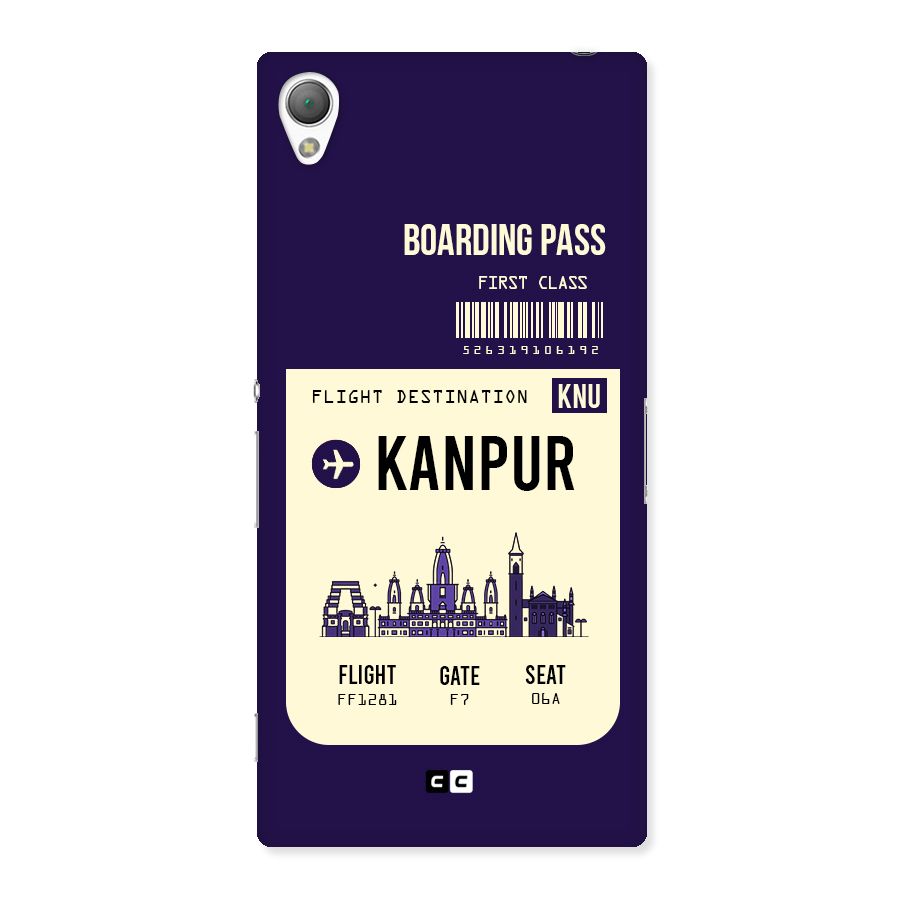 Kanpur Boarding Pass Back Case for Sony Xperia Z3