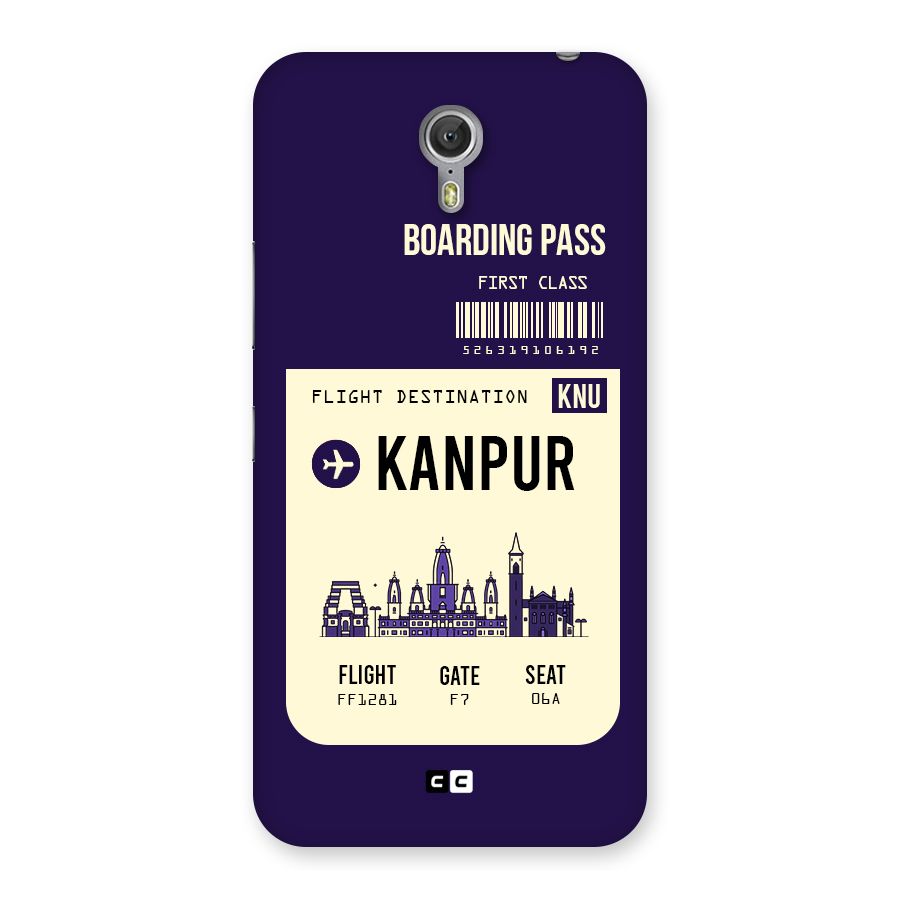 Kanpur Boarding Pass Back Case for Zuk Z1