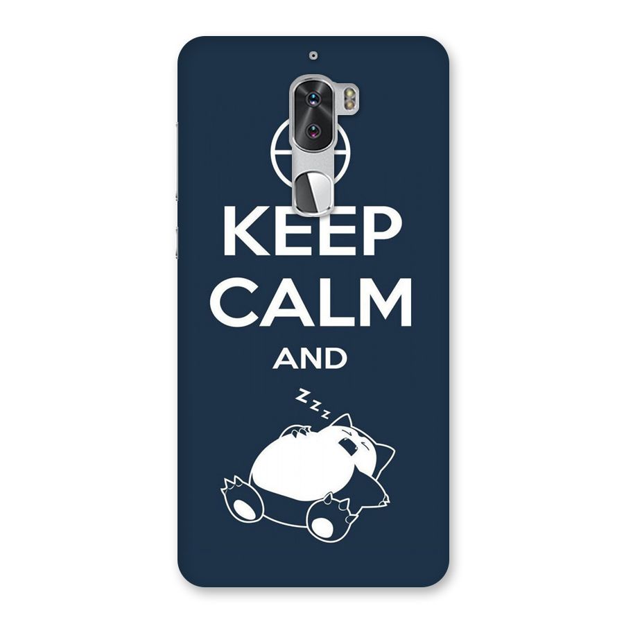 Keep Calm and Sleep Back Case for Coolpad Cool 1
