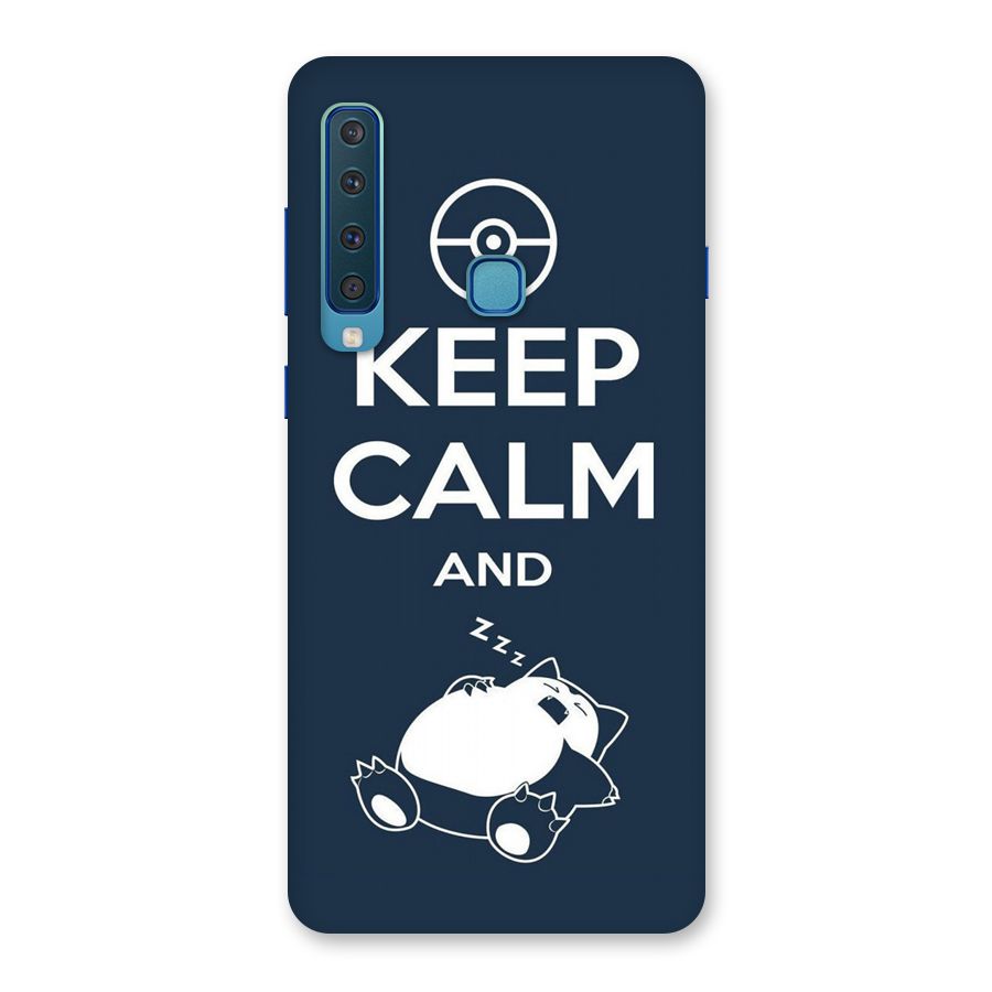 Keep Calm and Sleep Back Case for Galaxy A9 (2018)