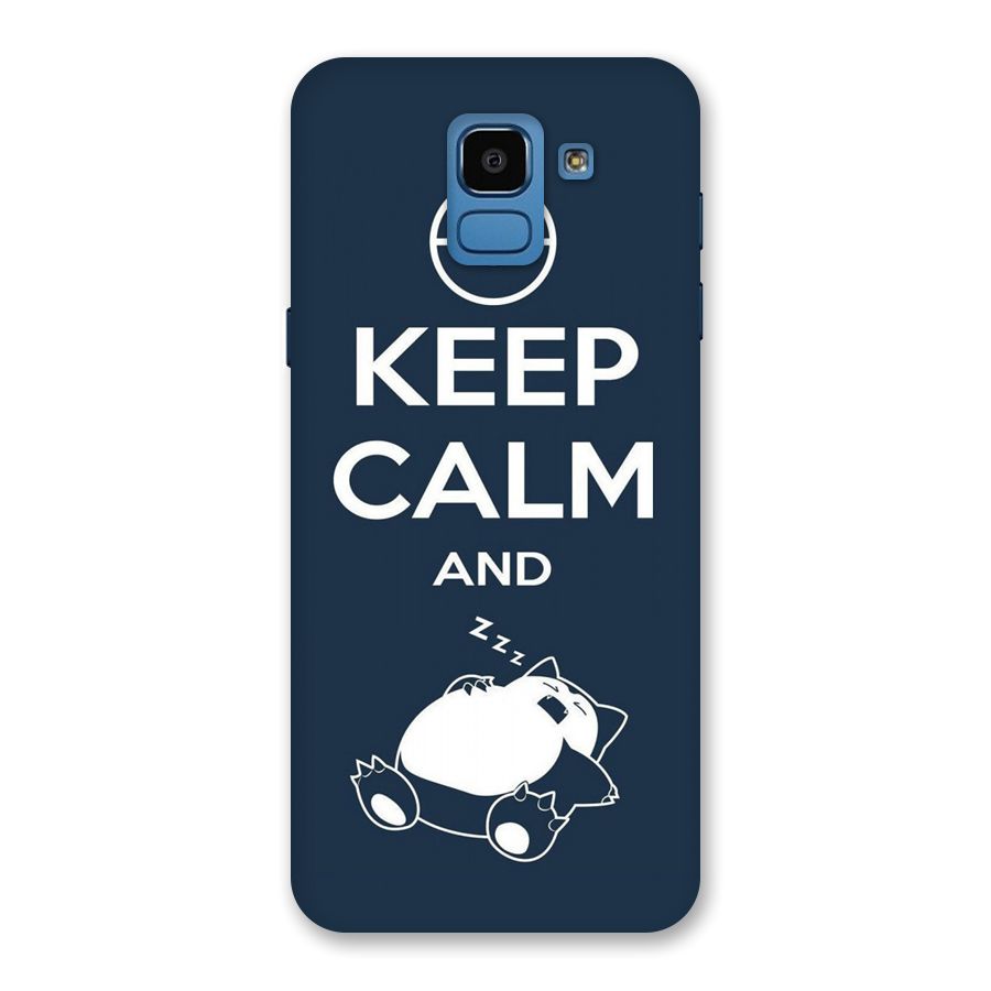 Keep Calm and Sleep Back Case for Galaxy On6
