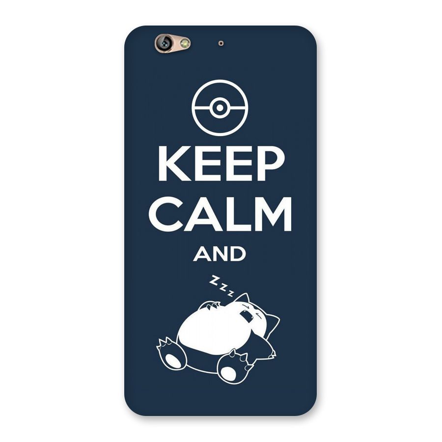 Keep Calm and Sleep Back Case for Gionee S6
