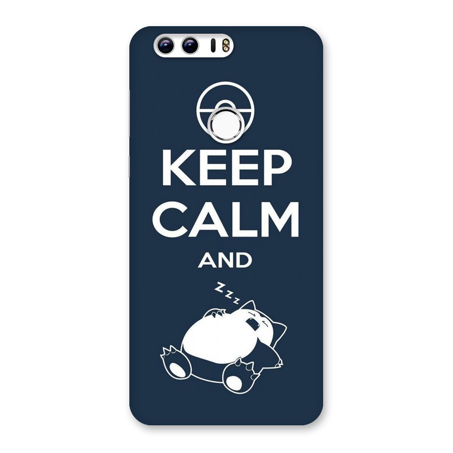 Keep Calm and Sleep Back Case for Honor 8