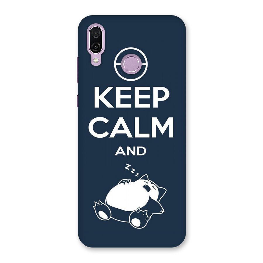 Keep Calm and Sleep Back Case for Honor Play