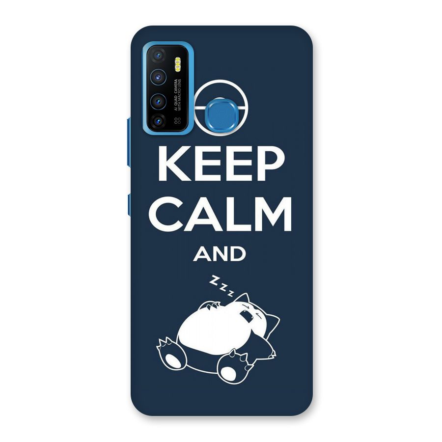 Keep Calm and Sleep Back Case for Infinix Hot 9