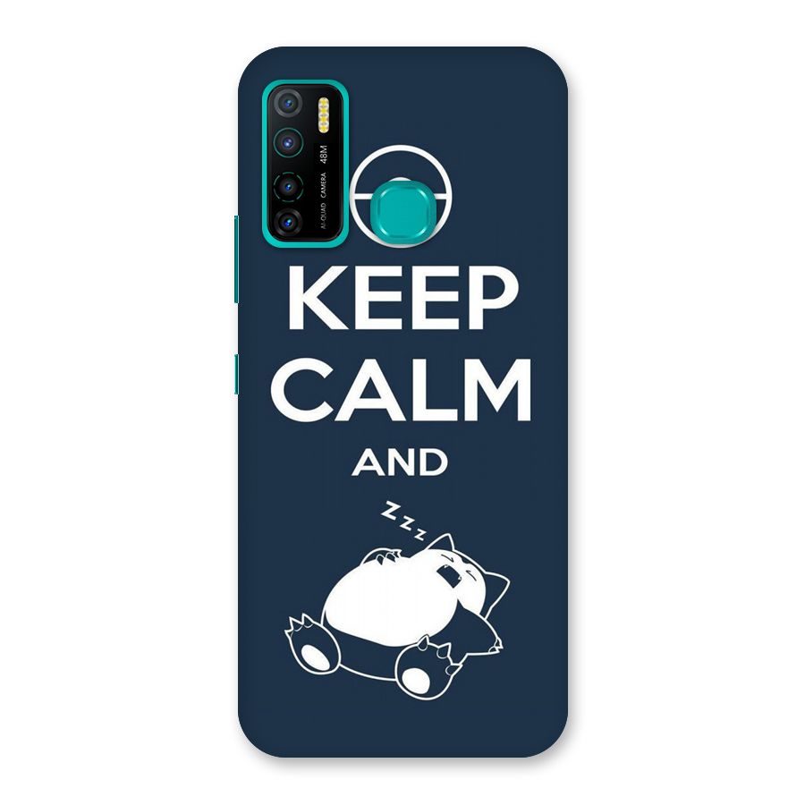 Keep Calm and Sleep Back Case for Infinix Hot 9 Pro