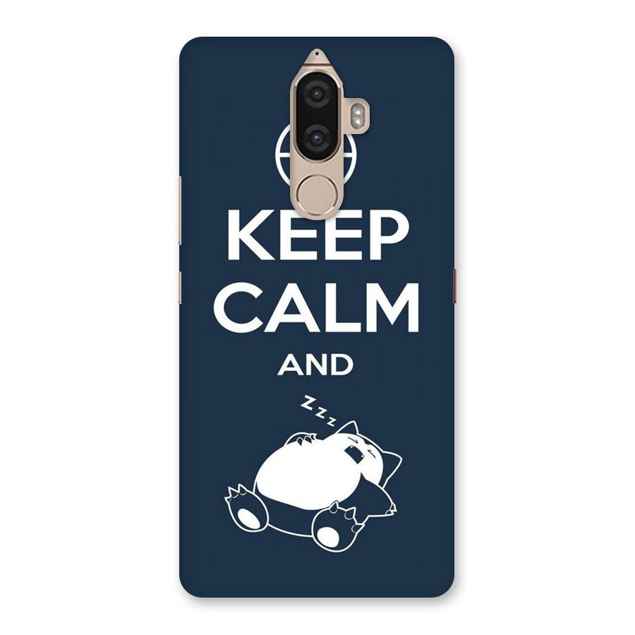 Keep Calm and Sleep Back Case for Lenovo K8 Note