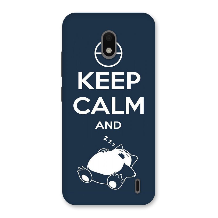 Keep Calm and Sleep Back Case for Nokia 2.2