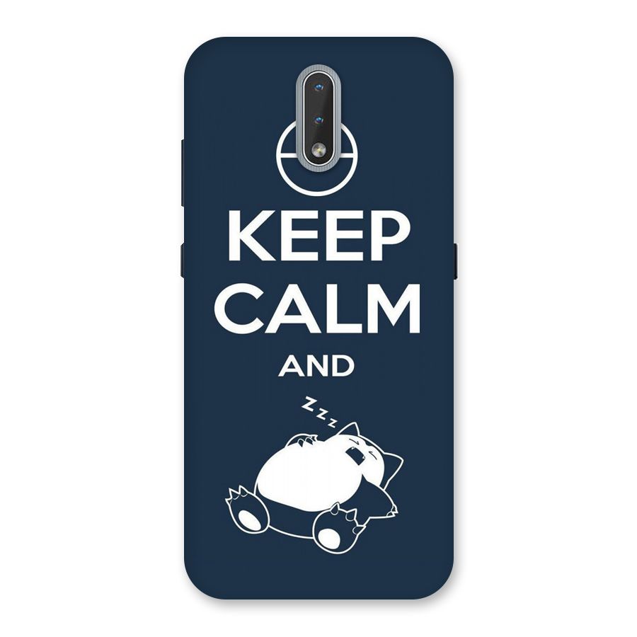 Keep Calm and Sleep Back Case for Nokia 2.3