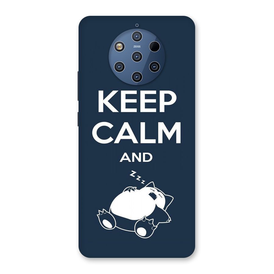 Keep Calm and Sleep Back Case for Nokia 9 PureView