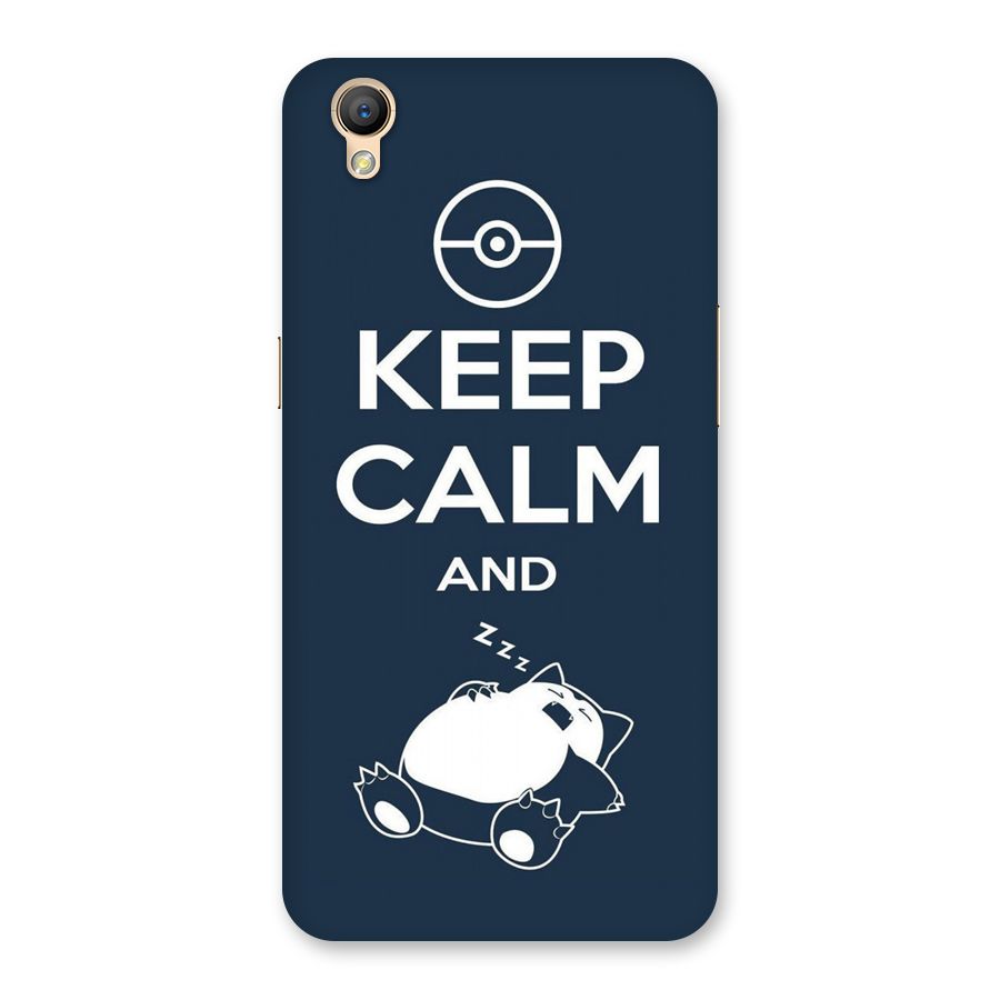 Keep Calm and Sleep Back Case for Oppo A37