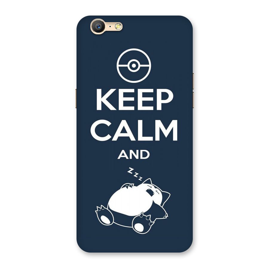 Keep Calm and Sleep Back Case for Oppo A57