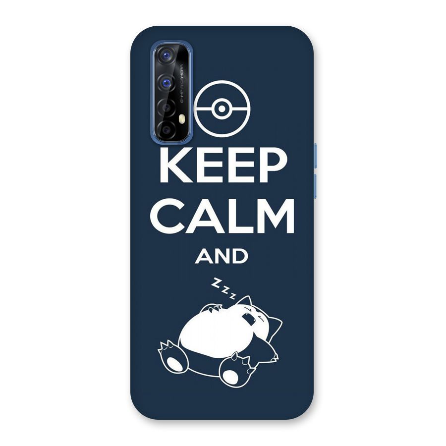 Keep Calm and Sleep Back Case for Realme 7